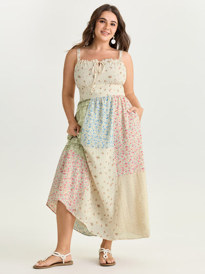 boho dress plus size uk Plus Size Boho Agathe Lace Mini Dress