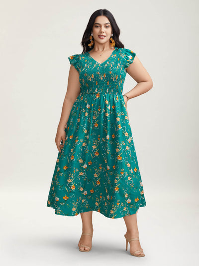 sequin gowns & formal dresses Multi-Sequin-Print Long Blue Prom Dress Blue Multi / 2 Eyelet Maxi Dress | OPEN-BACK-DRESS such as Emerald and Available Sizes:40 Regular