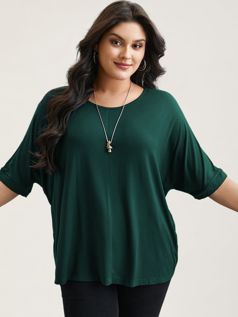 Supersoft Round Neck Plain T Shirt